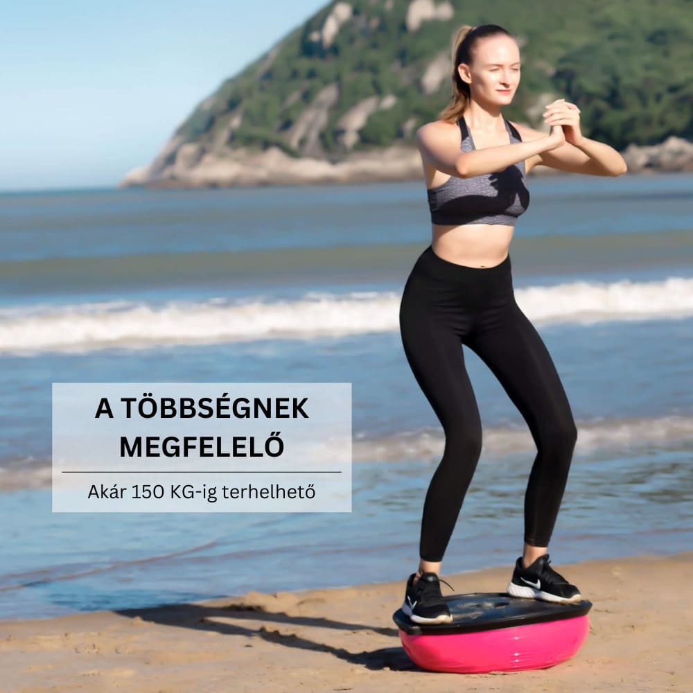 Egyensúly labda 2 gumikötéllel GYMEX 2