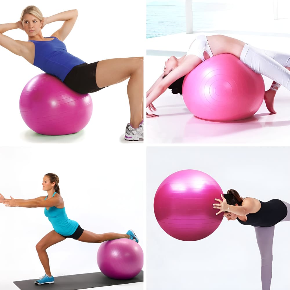 Fitnesz labda 65 cm GYMEX 5