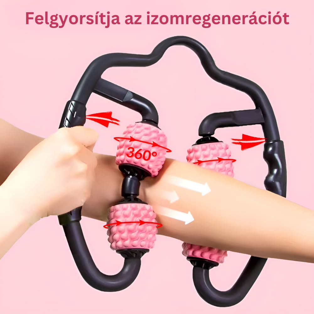 Görgős izommasszírozó GYMEX 3