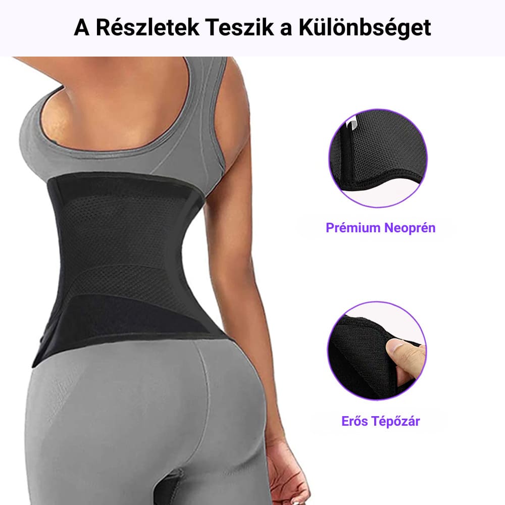 Neoprén karcsúsító öv GYMEX Premium 4