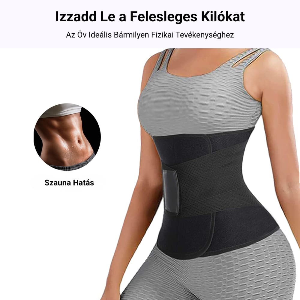 Neoprén karcsúsító öv GYMEX Premium 6